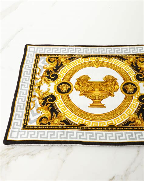 versace bathroom rug|versace rugs for women.